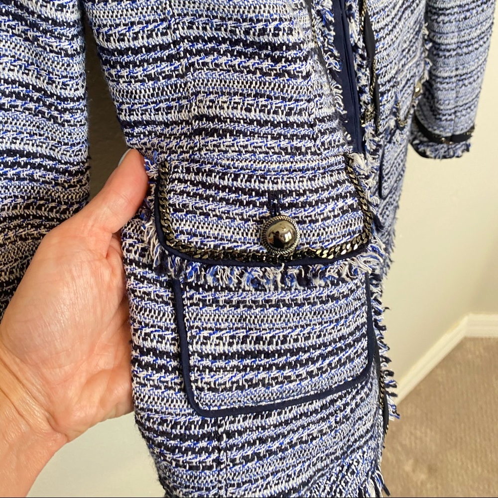 NWOT White House black market Blue Jacket Size 2 - Picture 14 of 15